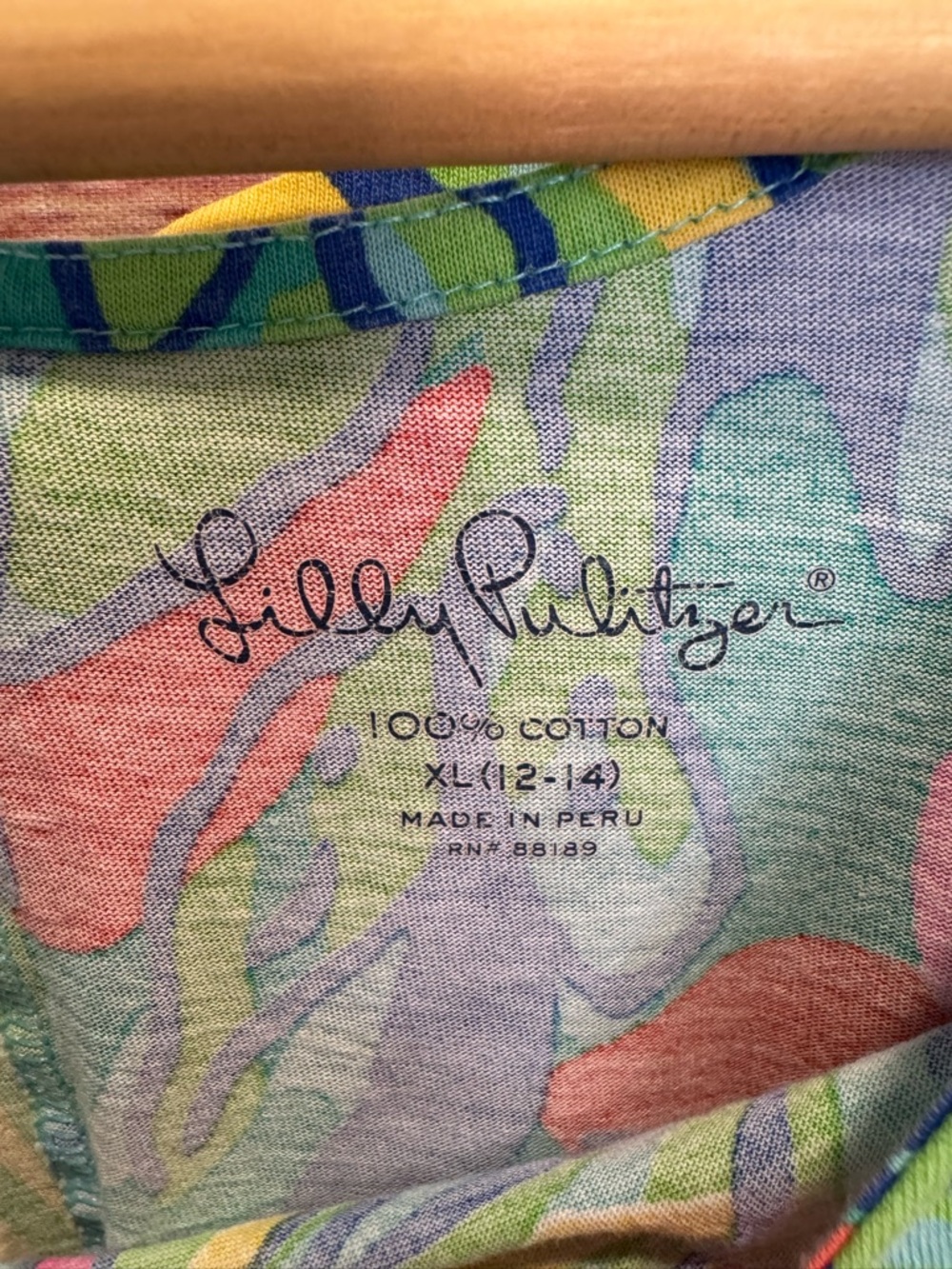 Lilly Pulitzer Mini Evelyn Dress in Multi Hot Spot Sz XL (12-14) - Picture 5 of 10